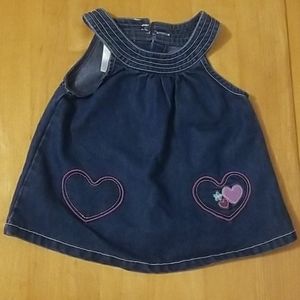Heart detail dress